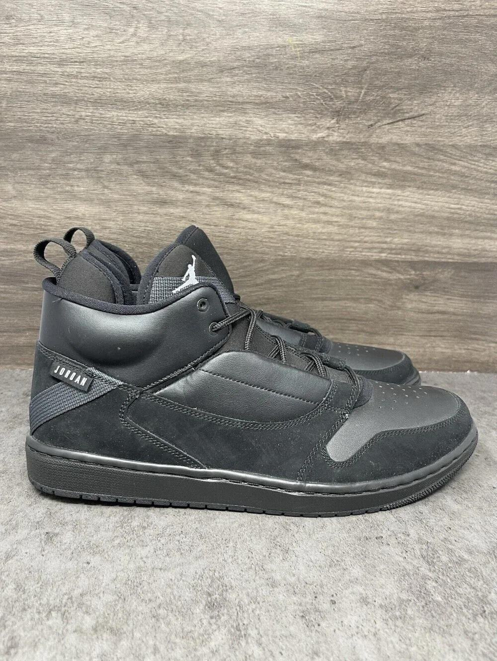 Air Jordan Fadeaway Sneakers Mens Size 11.5 Black AO1329-003
